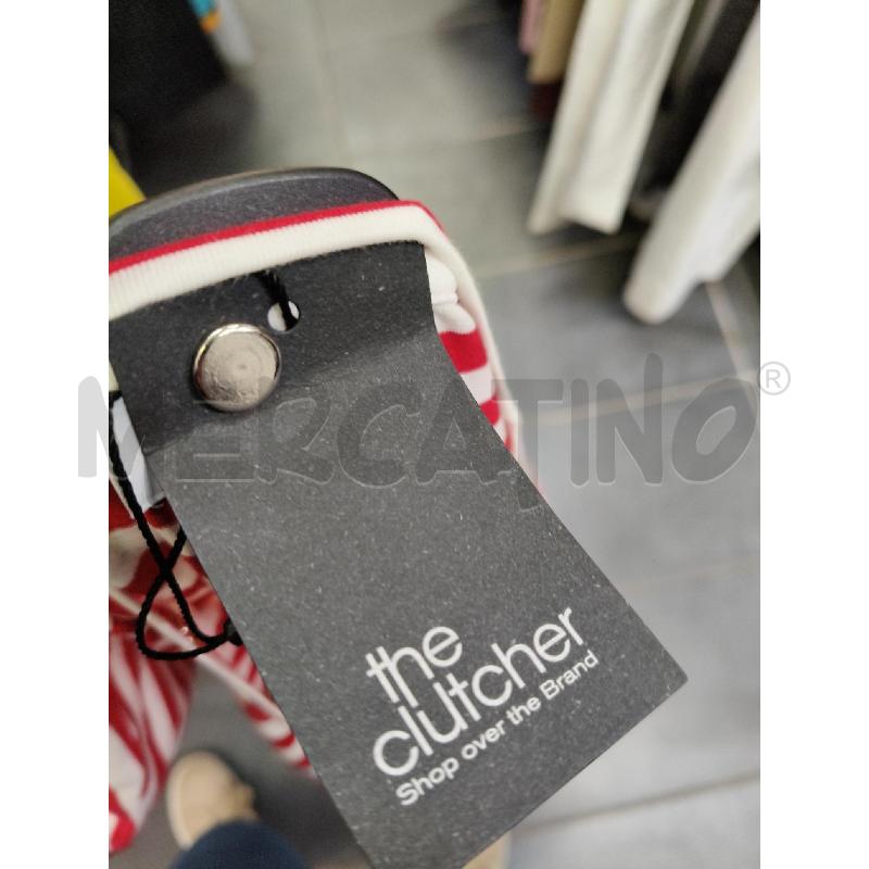 MAGLIA D LIU JO RIGHE BIA ROSSO WAVES ORO  | Mercatino dell'Usato Roma talenti 4