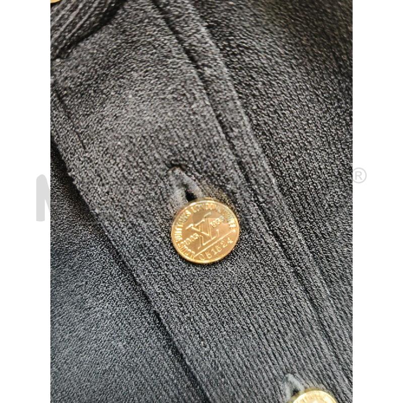 MAGLIA D LOUIS VUITTON UNIFORMS NERO COST SC/BOTT DOR LOGO | Mercatino dell'Usato Roma talenti 3