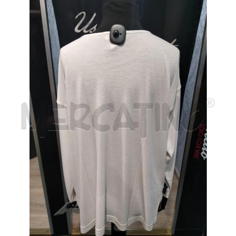 MAGLIA D MARELLA BIA FRONT ST CATENE ROSA | Mercatino dell'Usato Roma talenti 3