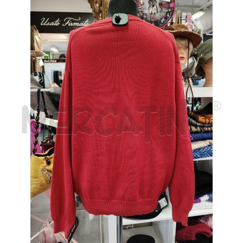MAGLIONE UOMO VALENTINO SPORT COTONE ROSSO SC/V | Mercatino dell'Usato Roma talenti 3