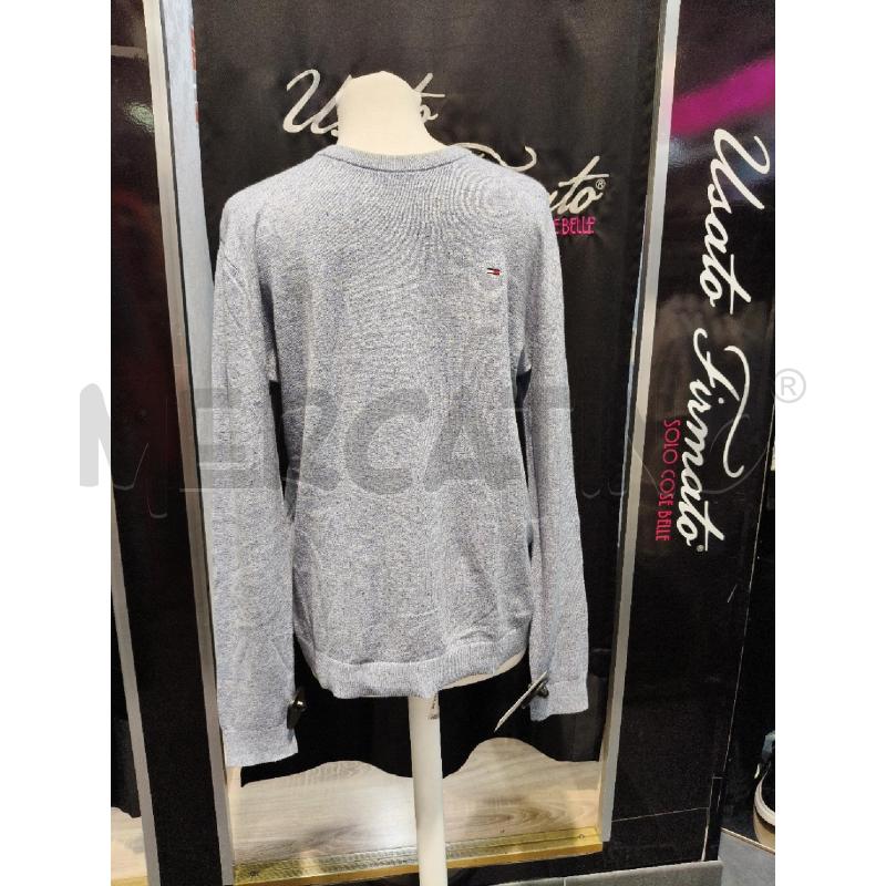 MAGLIONE U TOMMY HILGIFER CELESTE SFUM GIRO  | Mercatino dell'Usato Roma talenti 1