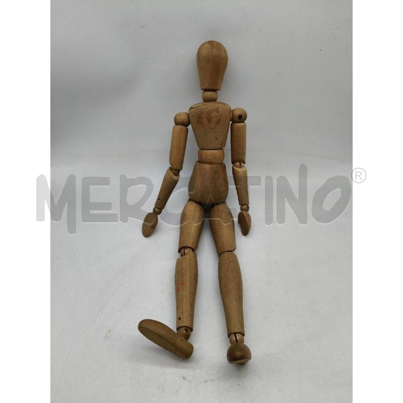 MANICHINO PITTORE LEGNO DA RIV  | Mercatino dell'Usato Roma talenti 1