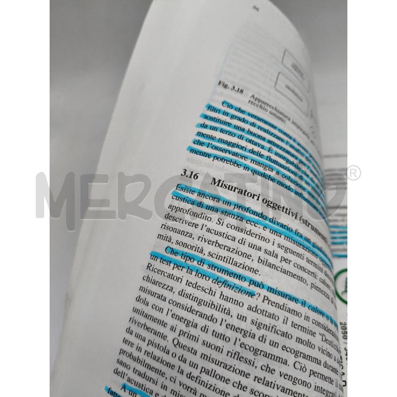 MANUALE DI ACUSTICA DA RIV | Mercatino dell'Usato Roma talenti 5