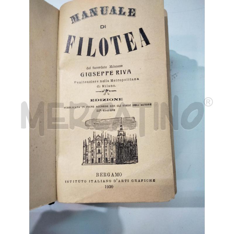 MANUALE FILATEA RIVA 1930 | Mercatino dell'Usato Roma talenti 3