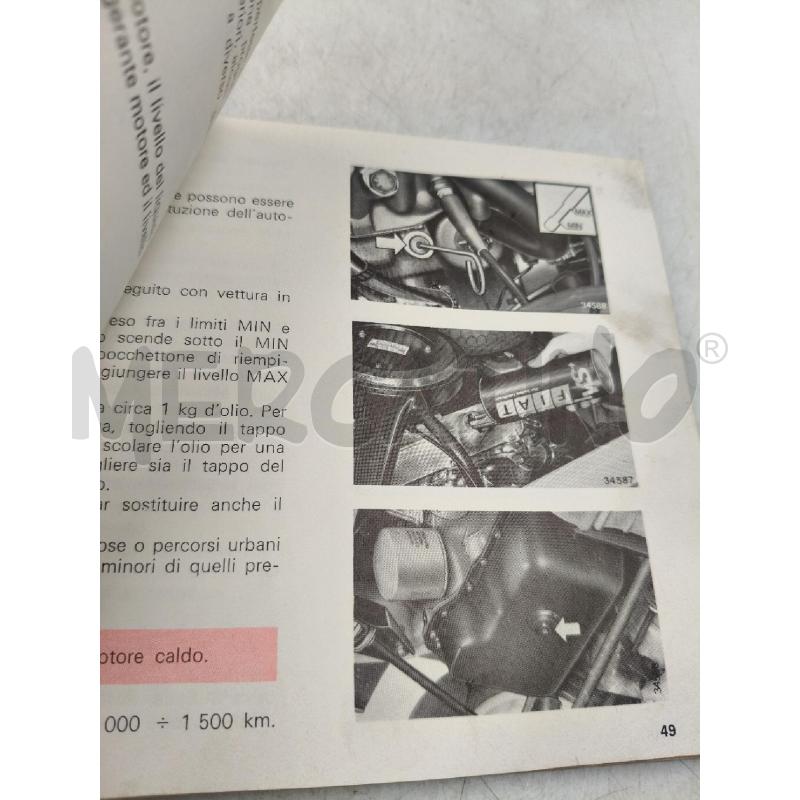 MANUALE USO E MANUTENZIONE FIAT RITMO | Mercatino dell'Usato Roma talenti 3