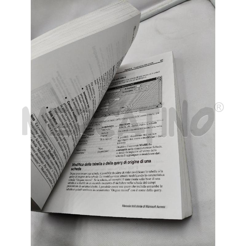 MANUALI DELL'UTENTE MICROSOFT ACCESS | Mercatino dell'Usato Roma talenti 3