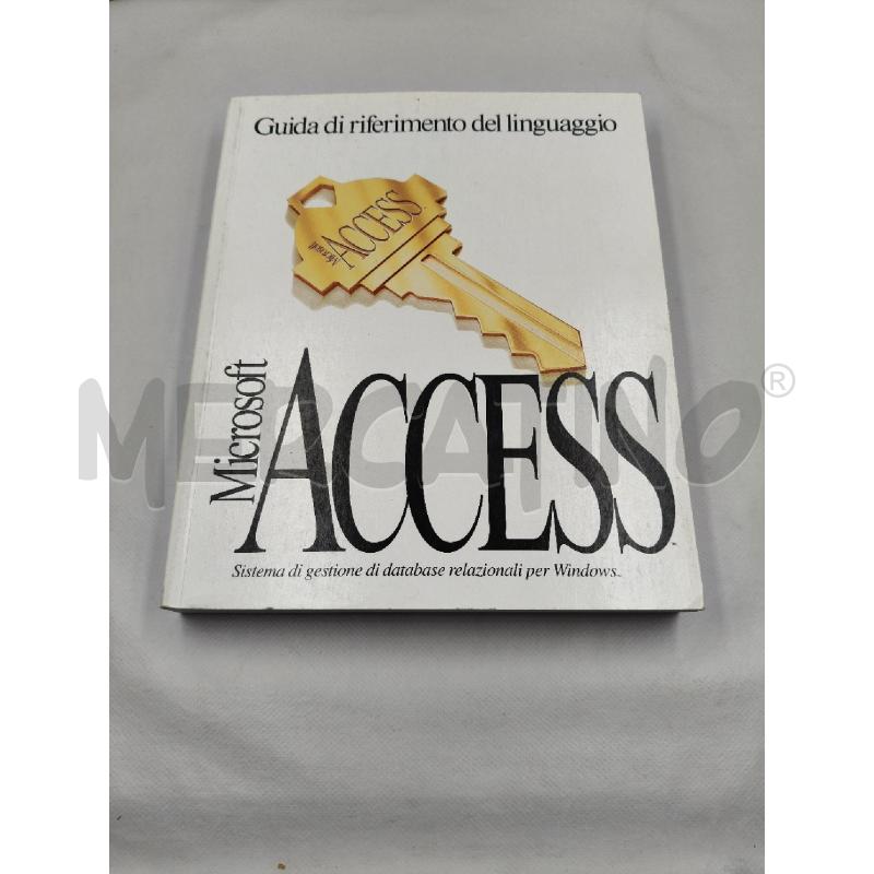 MANUALI DELL'UTENTE MICROSOFT ACCESS | Mercatino dell'Usato Roma talenti 4