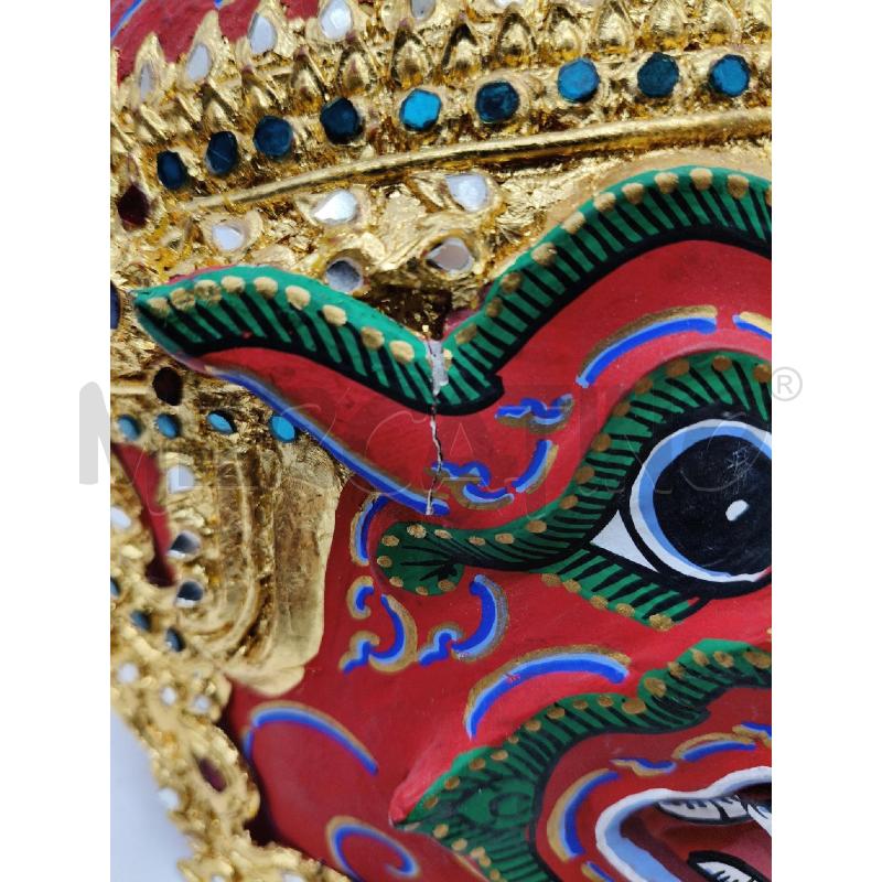 MASCHERA BALINESE CARTAPESTA  | Mercatino dell'Usato Roma talenti 2