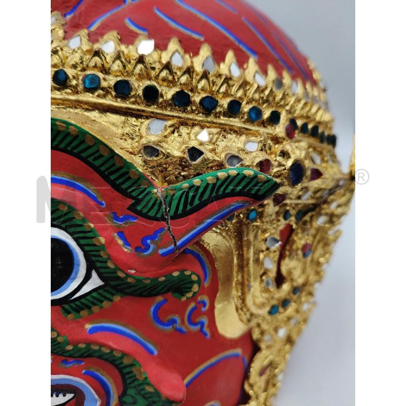 MASCHERA BALINESE CARTAPESTA  | Mercatino dell'Usato Roma talenti 5