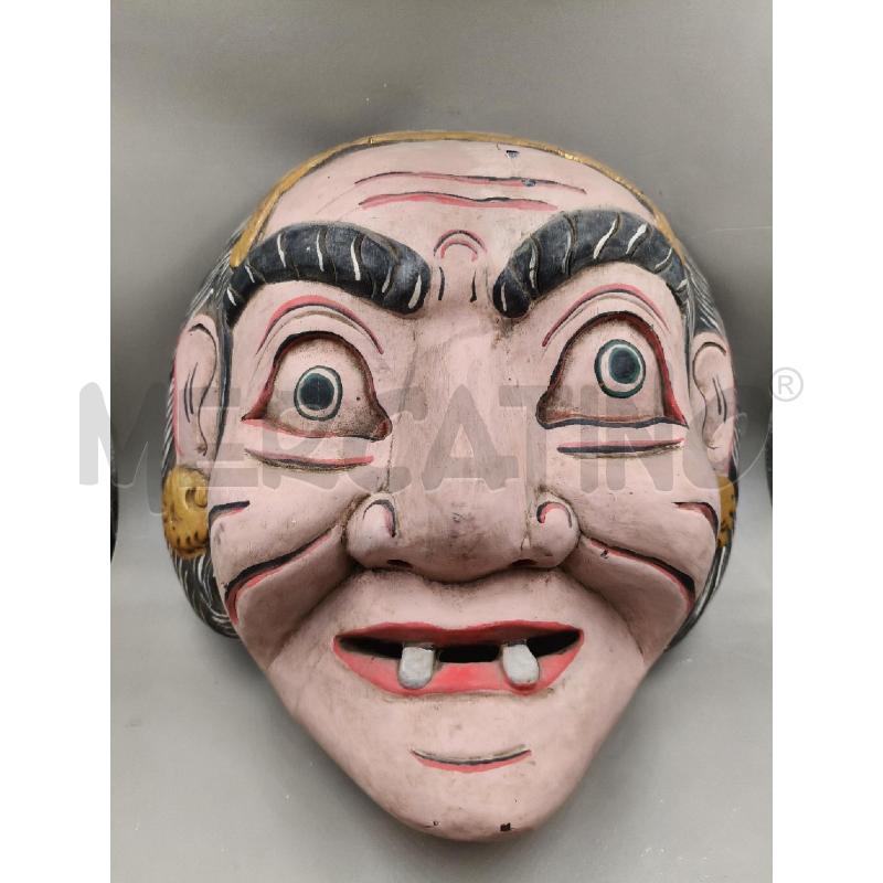 MASCHERA LEGNO ORIENT | Mercatino dell'Usato Roma talenti 1