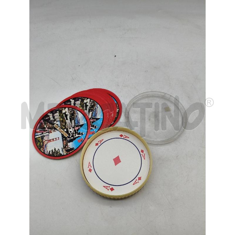 MAZZO CARTE DA GIOCO ROUND PLAYING CARDS | Mercatino dell'Usato Roma talenti 2