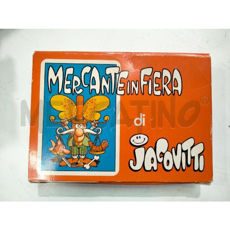 MAZZO DI CARTE MERCANTE IN FIERA JACOVITTI 1978 | Mercatino dell'Usato Roma talenti 1