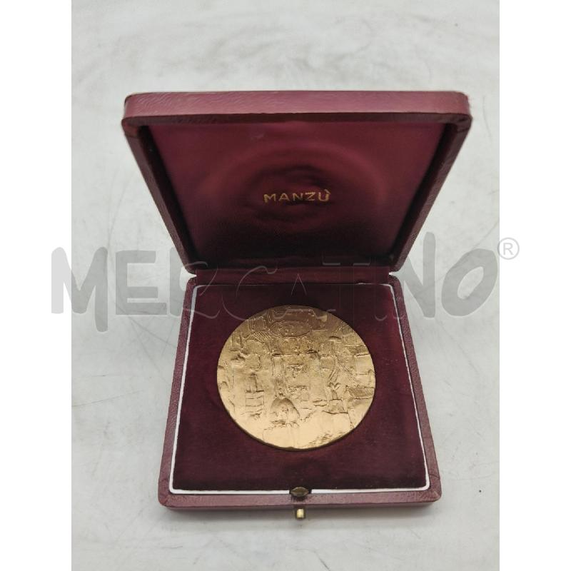 MEDAGLIA RICHARD KRAUT-HEIMER ROMA 1982 MANZÙ | Mercatino dell'Usato Roma talenti 3