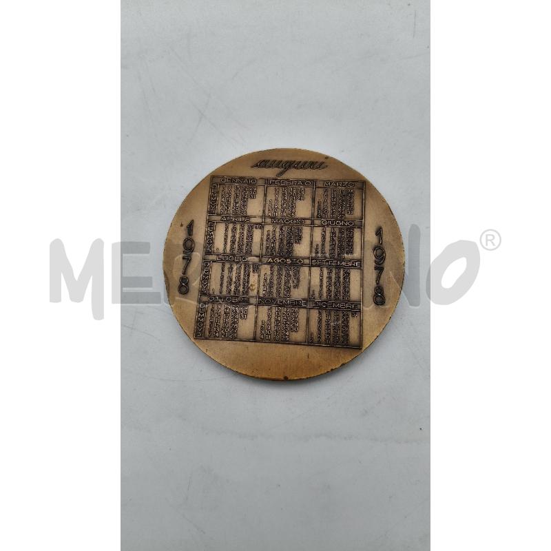 MEDAGLIONE LE TRE ETÀ DELLA VITA CALENDARIO 1978 | Mercatino dell'Usato Roma talenti 3