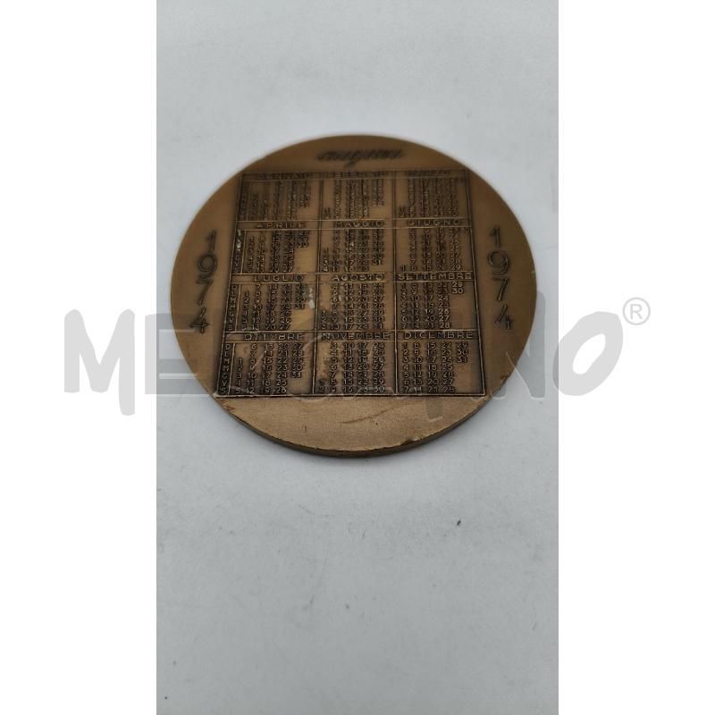 MEDAGLIONE SINE SOLE SILEO CALENDARIO 1974 | Mercatino dell'Usato Roma talenti 2
