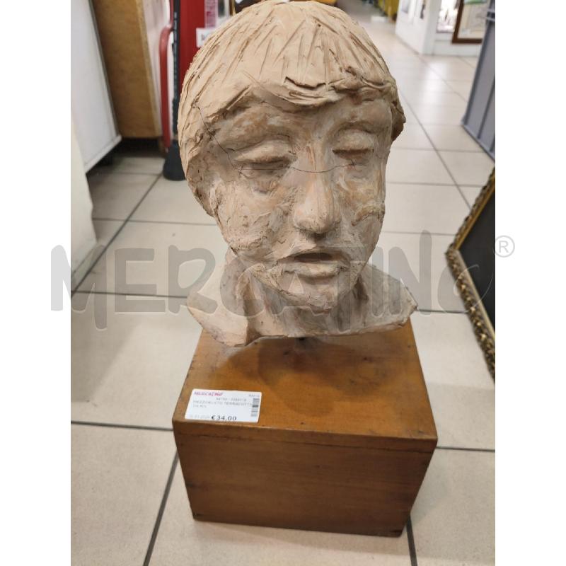MEZZOBUSTO TERRACOTTA DA RIV  | Mercatino dell'Usato Roma talenti 1