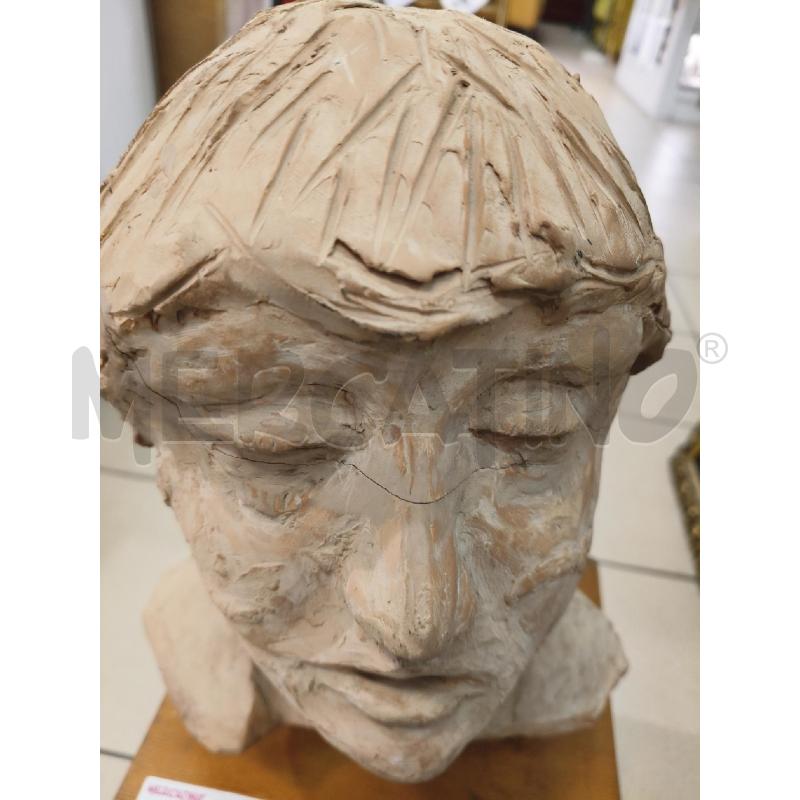 MEZZOBUSTO TERRACOTTA DA RIV  | Mercatino dell'Usato Roma talenti 2
