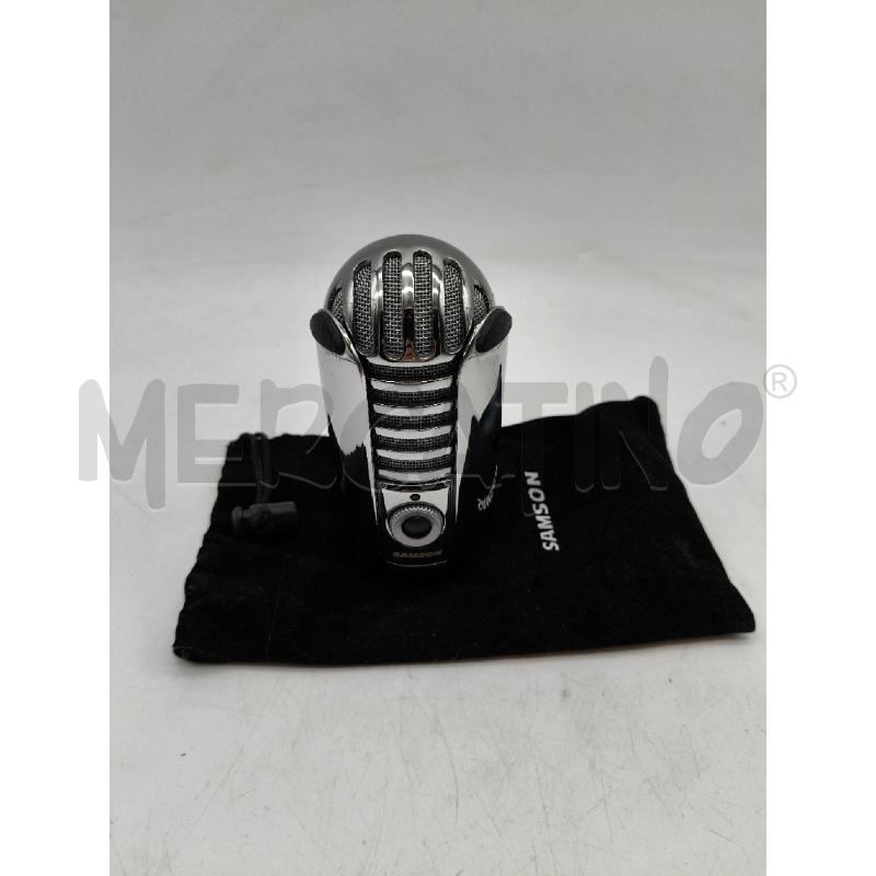 MICROFONO CONDENSATORE SAMSON USB | Mercatino dell'Usato Roma talenti 1