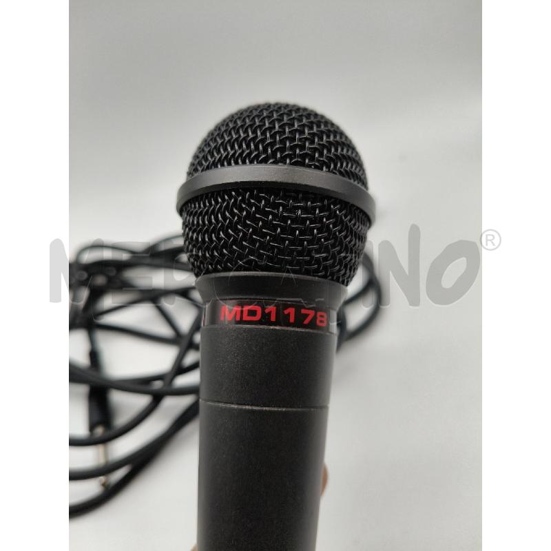 MICROFONO DIXON MD1178 CON CAVO  | Mercatino dell'Usato Roma talenti 2