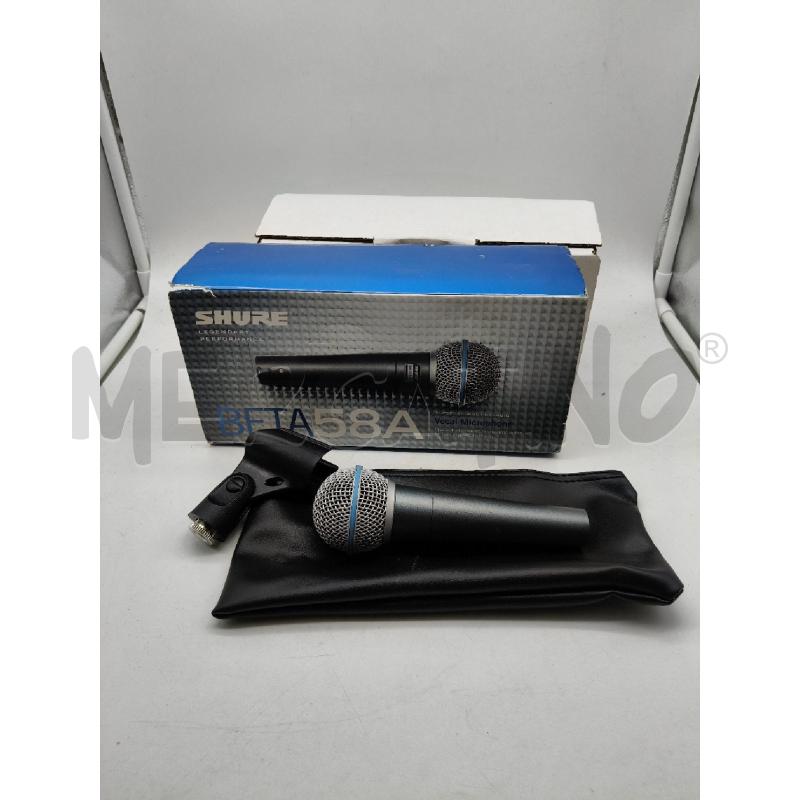 MICROFONO SHURE BETA 58A | Mercatino dell'Usato Roma talenti 1