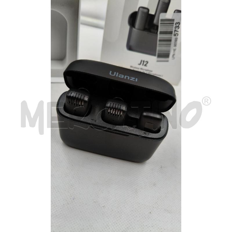 MICROFONO ULANZI J12 WIRELESS LAVALIER MICROPHONE WITH LIGHTNING PLUG | Mercatino dell'Usato Roma talenti 3