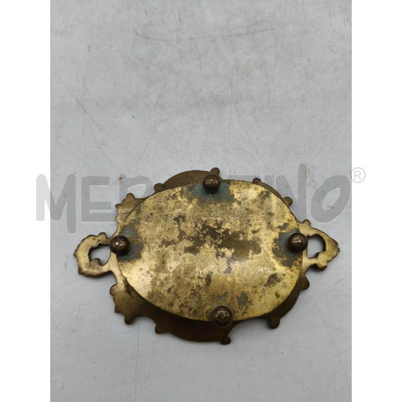 MINIATURA CLOISONNE ALABASTRO MONOGRAMMA CORONATO  | Mercatino dell'Usato Roma talenti 3