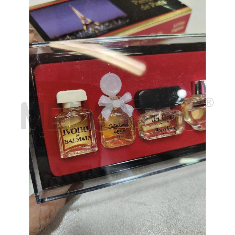 MINIATURE 5 PARFUMS DE PARIS  | Mercatino dell'Usato Roma talenti 2