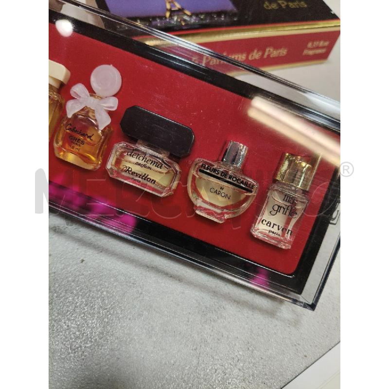 MINIATURE 5 PARFUMS DE PARIS  | Mercatino dell'Usato Roma talenti 3