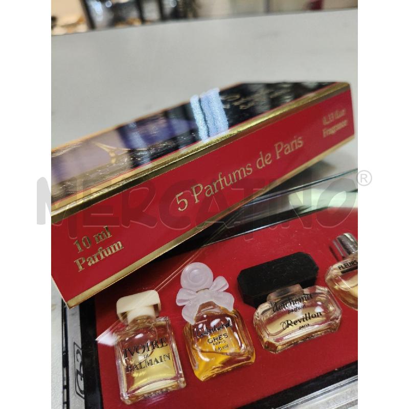 MINIATURE 5 PARFUMS DE PARIS  | Mercatino dell'Usato Roma talenti 4