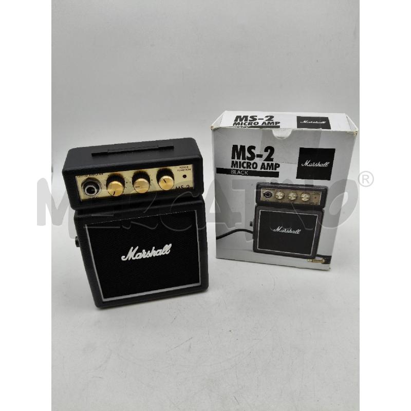 MINI AMPLIFICATORE MASHALL MS-2 | Mercatino dell'Usato Roma talenti 1
