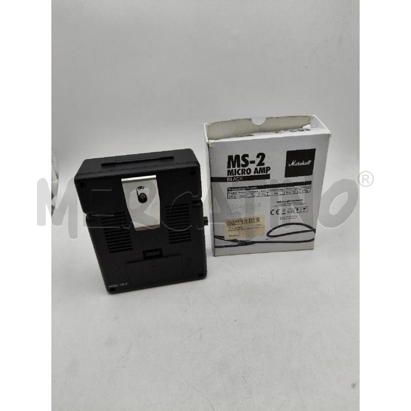 MINI AMPLIFICATORE MASHALL MS-2 | Mercatino dell'Usato Roma talenti 2