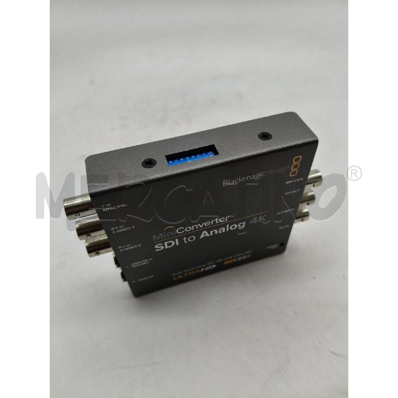 MINI CONVERTER SDI ANALOG 4K BLACK MAGIC DESIGN | Mercatino dell'Usato Roma talenti 3