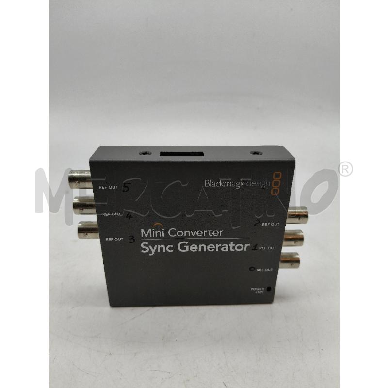 MINI CONVERTER SYNC GENERATOR BLACK MAGIC DESIGN | Mercatino dell'Usato Roma talenti 1