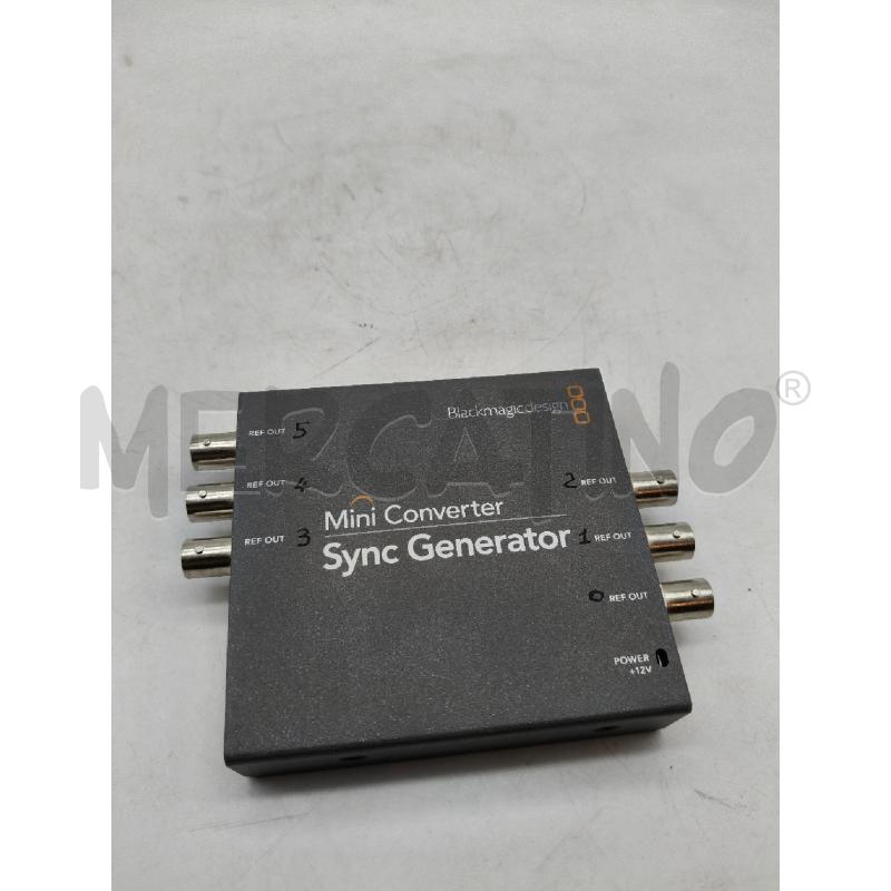 MINI CONVERTER SYNC GENERATOR BLACK MAGIC DESIGN | Mercatino dell'Usato Roma talenti 3