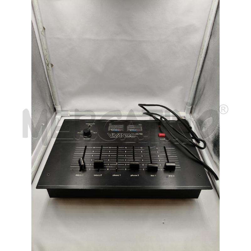 MIXER AUDIO VIVANCO MX700 (DA RIV UN FADER) | Mercatino dell'Usato Roma talenti 1