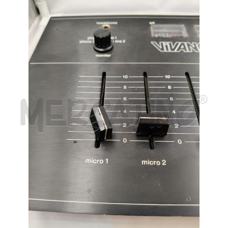 MIXER AUDIO VIVANCO MX700 (DA RIV UN FADER) | Mercatino dell'Usato Roma talenti 2