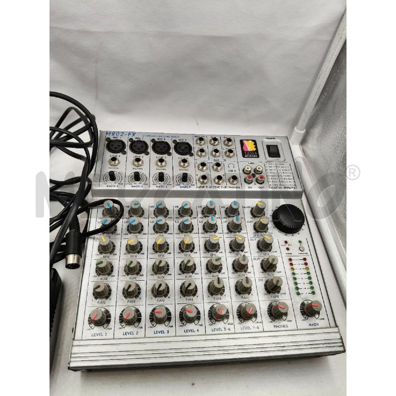 MIXER M802-FX CON ACCESSORI | Mercatino dell'Usato Roma talenti 2
