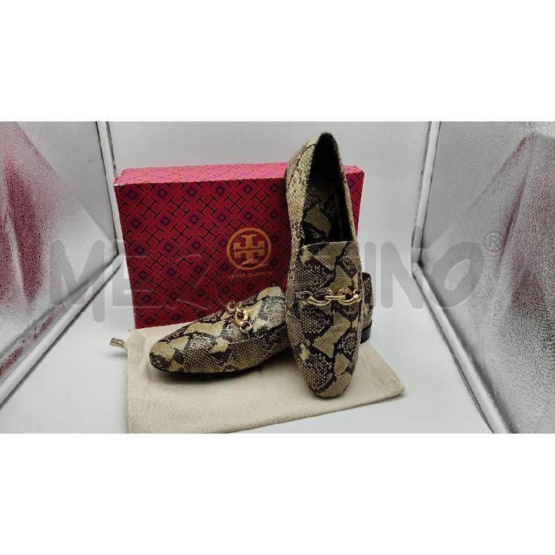 MOCASSINI D TORY BURCH JESSA LOAFER PITON  | Mercatino dell'Usato Roma talenti 1