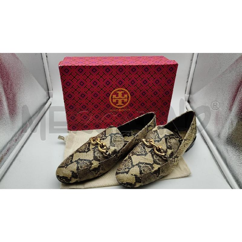 MOCASSINI D TORY BURCH JESSA LOAFER PITON  | Mercatino dell'Usato Roma talenti 5