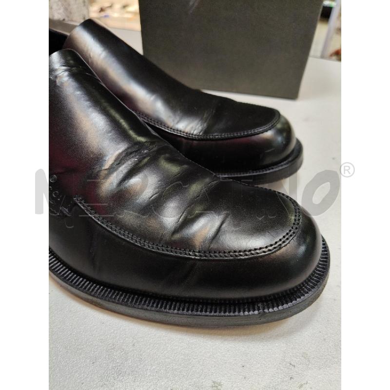 MOCASSINI PELLE UOMO GUCCI NERO CUC DOPPIA LOGO LAT | Mercatino dell'Usato Roma talenti 5