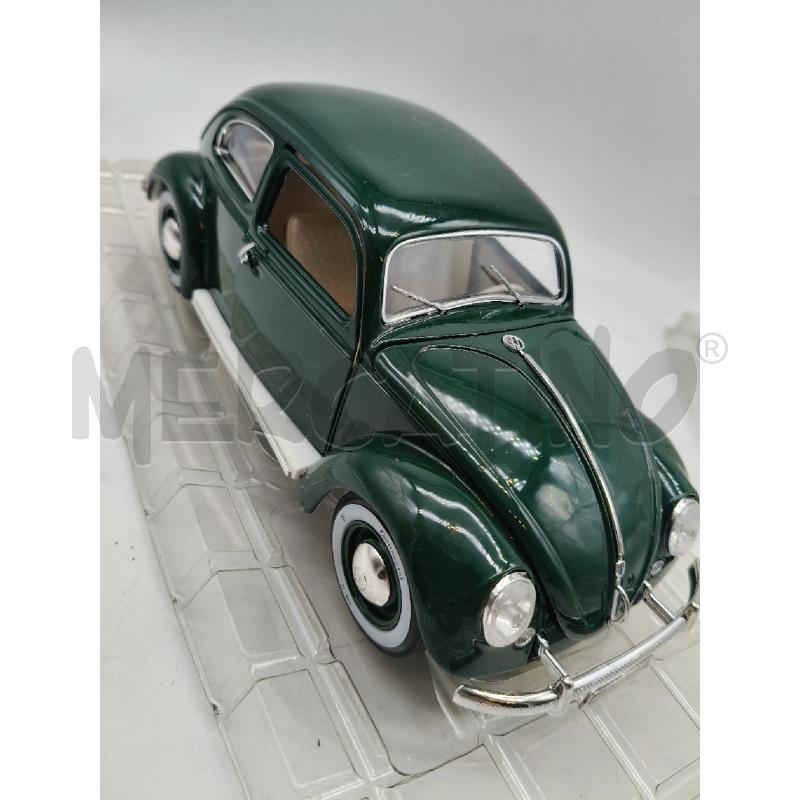 MODELLINO BURAGO BEETLE 1955 1/18 | Mercatino dell'Usato Roma talenti 2