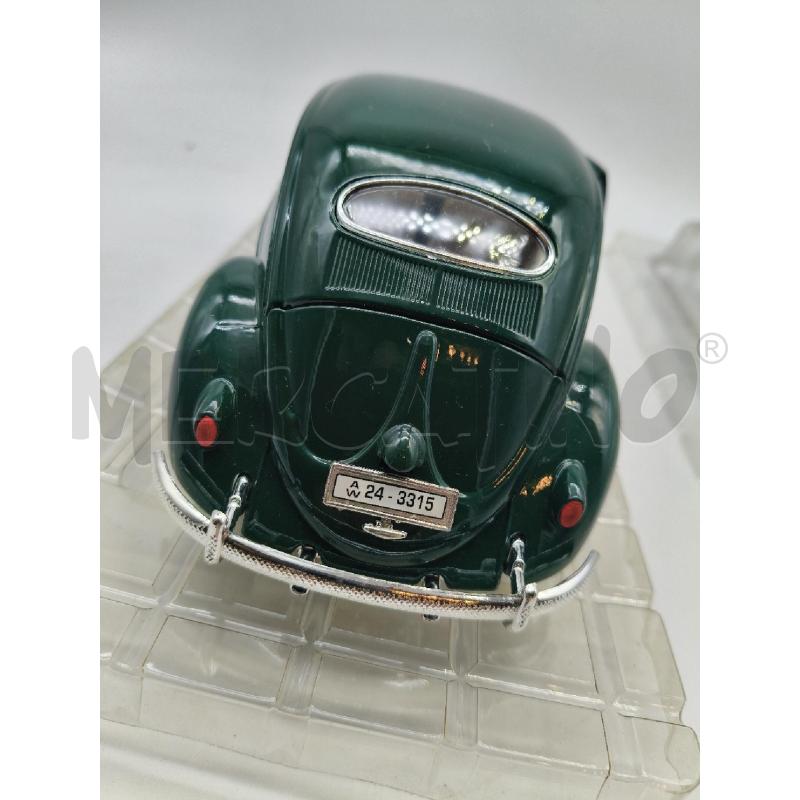 MODELLINO BURAGO BEETLE 1955 1/18 | Mercatino dell'Usato Roma talenti 5