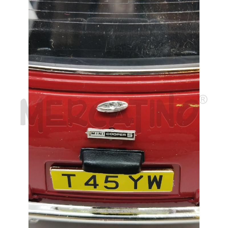 MODELLINO BURAGO MINI COOPER 1/16 | Mercatino dell'Usato Roma talenti 5