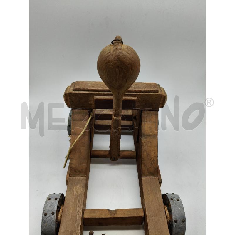 MODELLINO CATAPULTA LEGNO  | Mercatino dell'Usato Roma talenti 4
