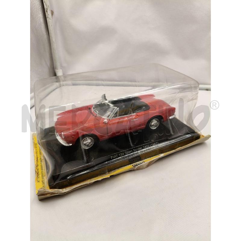 MODELLINO FIAT 124 SPIDER FABBRI EDITORI | Mercatino dell'Usato Roma talenti 2