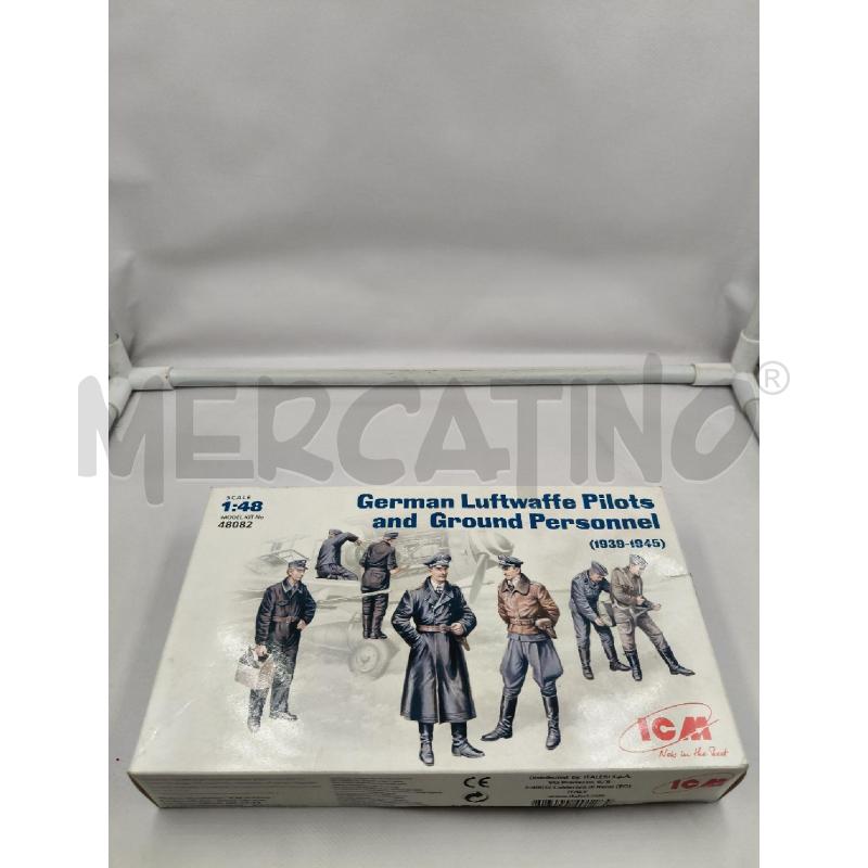 MODELLINO GERMAN LUFTWAFFE PILOTS AND GROUND PERSONNEL | Mercatino dell'Usato Roma talenti 1