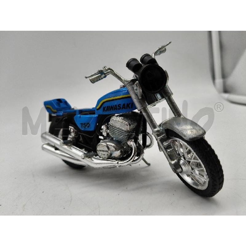 MODELLINO MOTOCICLETTA KAWASAKI 750 | Mercatino dell'Usato Roma talenti 3