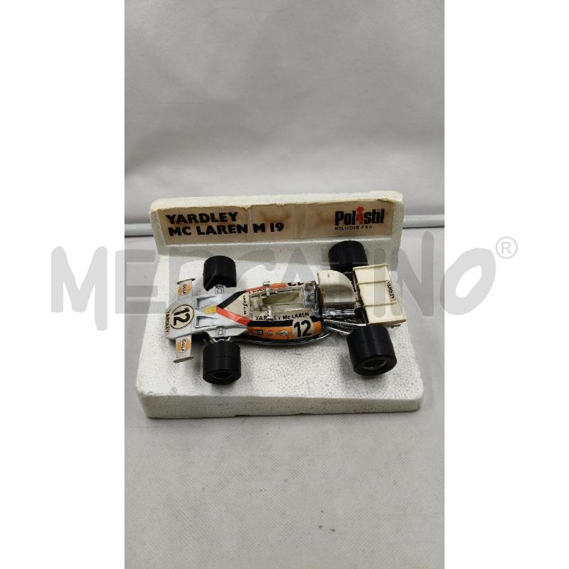 MODELLINO POLISTIL YARDLEY MCLAREN M19 | Mercatino dell'Usato Roma talenti 1