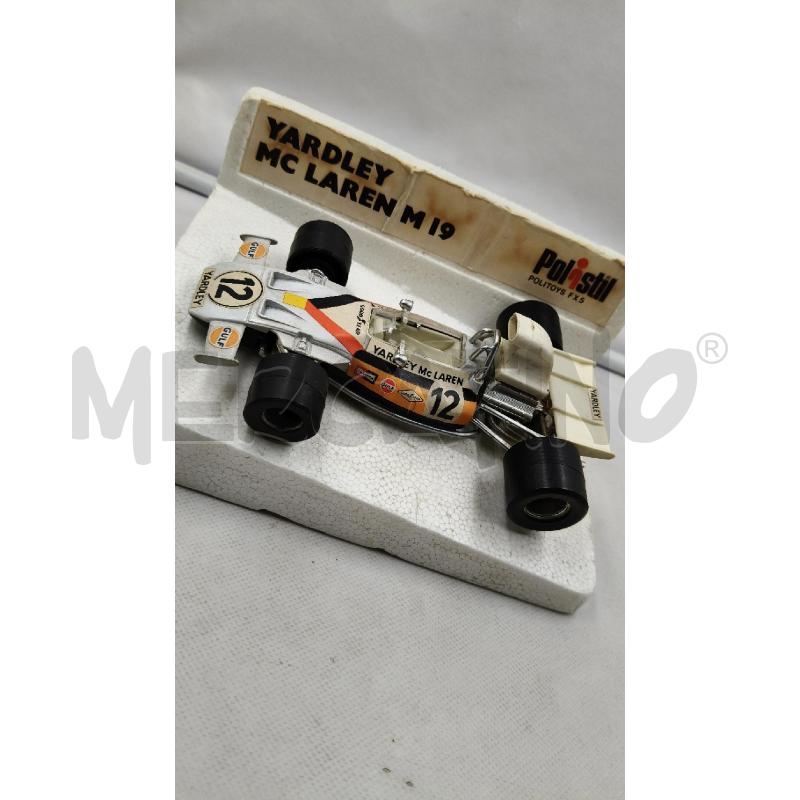 MODELLINO POLISTIL YARDLEY MCLAREN M19 | Mercatino dell'Usato Roma talenti 2