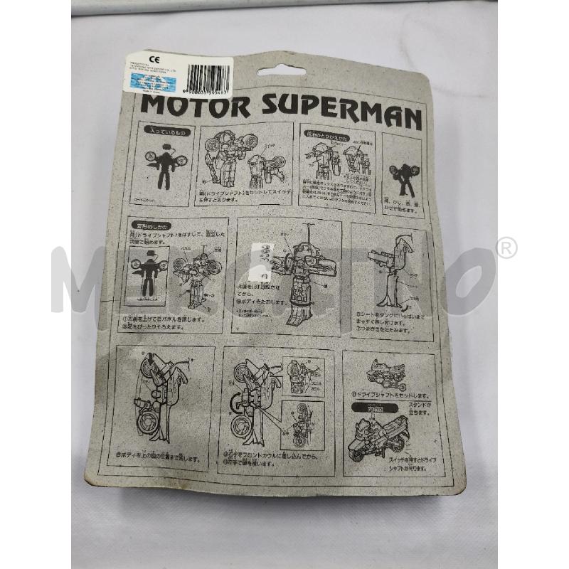 MODELLINO ROBOT MOTOR SUPERMAN  | Mercatino dell'Usato Roma talenti 2